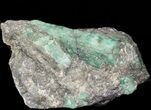 Beryl (Var: Emerald) Crystal in Schist & Graphite - Bahia, Brazil #44127-1